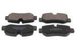 Rear disc brake pad set (6701), Mercedes-Benz